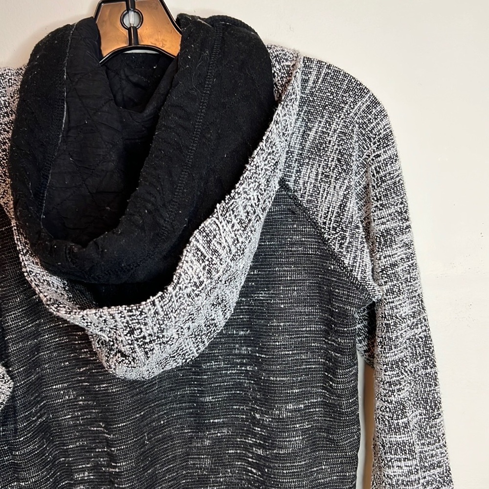 LF Zippered Double Hooded Sweatshirt